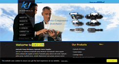 Desktop Screenshot of kjhydraulics.com